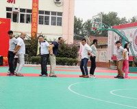 青岛新东方烹饪学校 趣味运动会