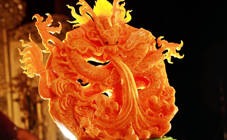 食品雕刻班|学雕刻|食品雕刻|学雕刻首选青岛新东方烹饪学校雕刻班